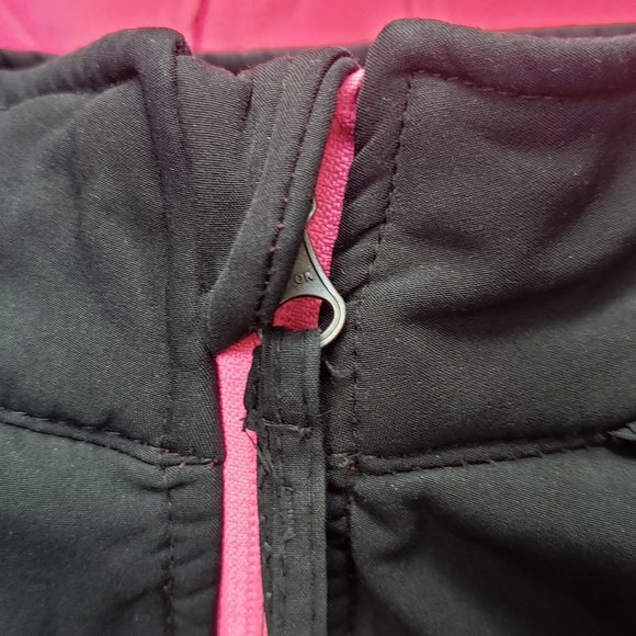 Black and Hot Pink Jacket Size 7/8 Brand SO - Picture 4 of 6